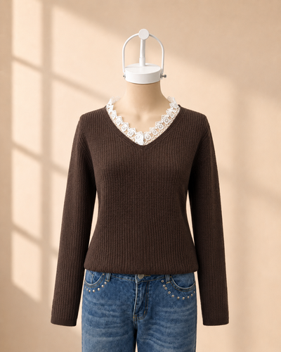 ART.341 SWEATER PUNTILLA