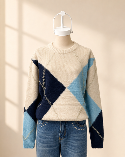 ART.342 SWEATER ROMBO