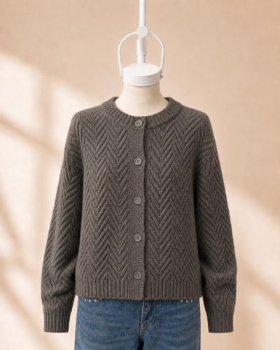 ART.349 SACO BOTON TEXTURE