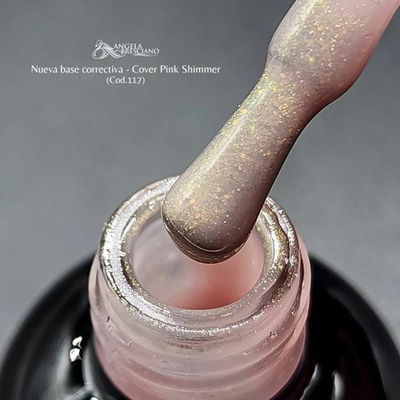 Angela Bresciano - Base Correctiva Cover Pink Shinner (117) 