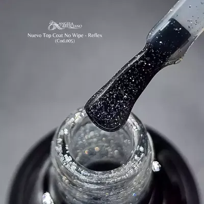 Top Coat No Wipe 15ml - 005 ( Reflex ) - Angela Bresciano