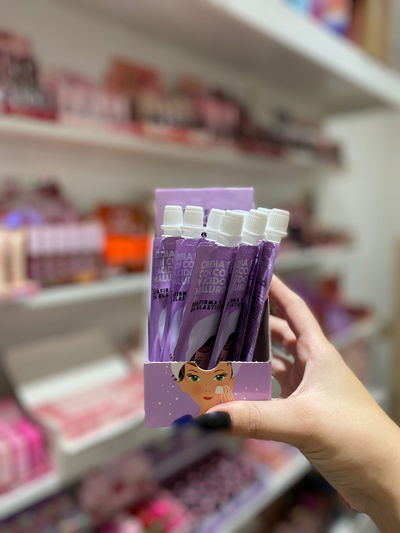 Crema facial con colágeno y acido hialurónico