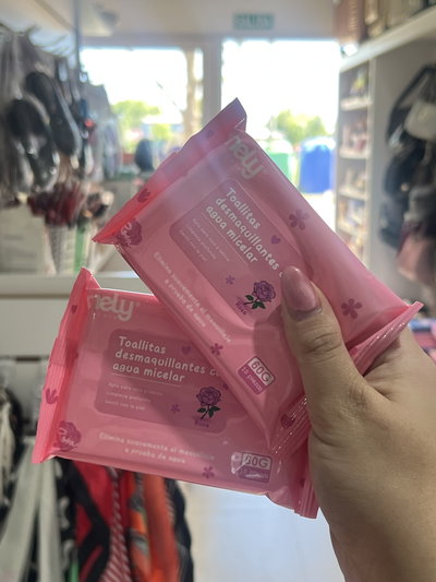 Toallitas desmaquillantes