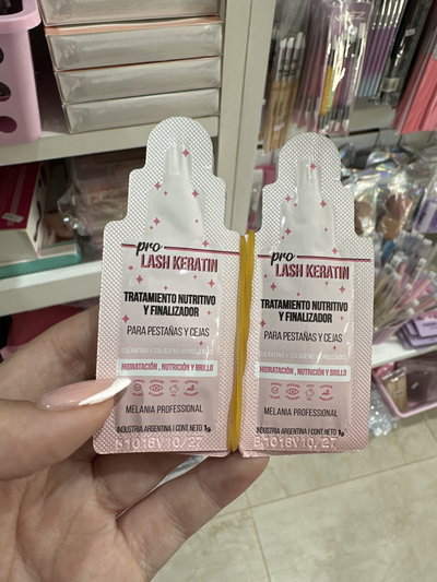 Tratamiento nutritivo y finalizador pro lash keratin