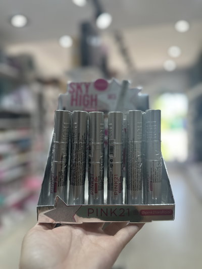 Mascara de pestañas con glitter 