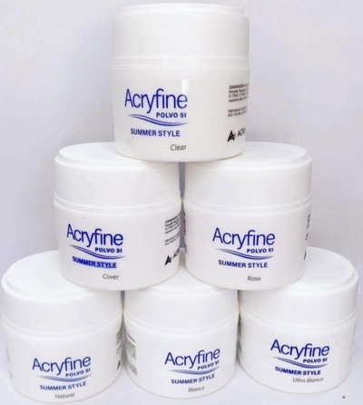 Polvo Acryfine clear