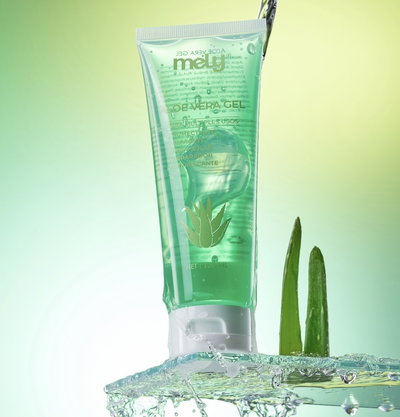 Aloe vera gel post solar