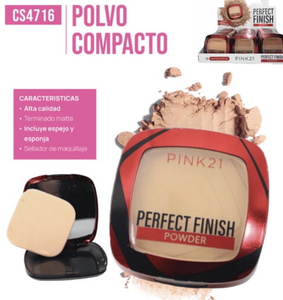 Polvo compacto pink 21