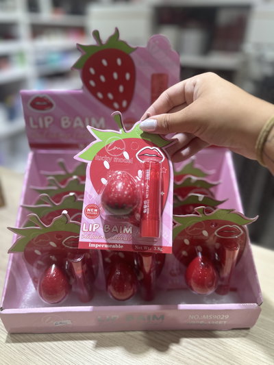 Balsamo labial de frutilla