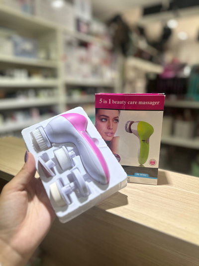 Masajeador y limpiador facial eléctrico