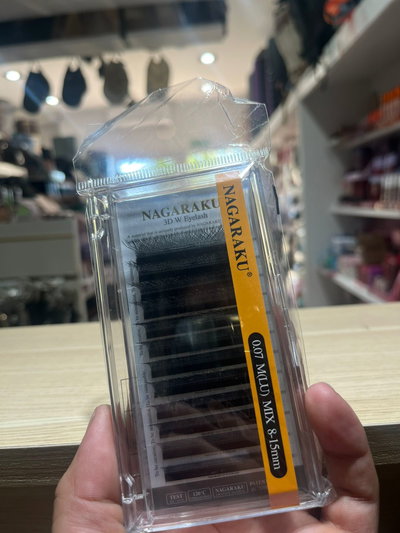 Pestañas 0.07 M(LU) Mix 8-15mm nagaraku