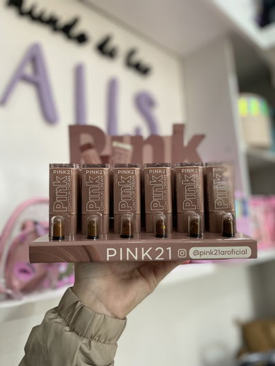 Contorno en crema pink 21