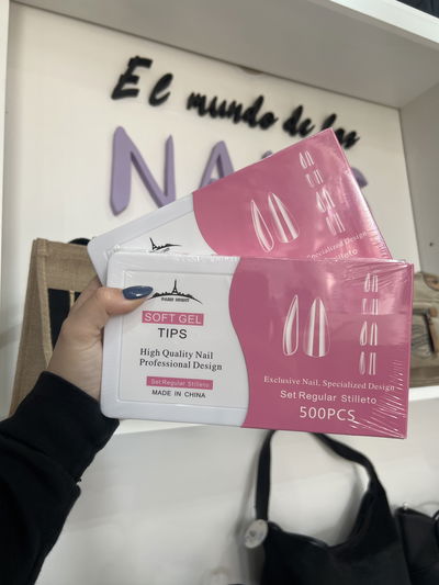 Tips paris night set regular stilleto