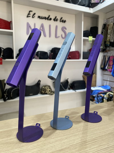 Soporte y lampara para pre secado