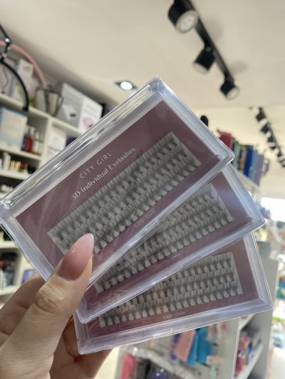 Pestañas 3D individuales 