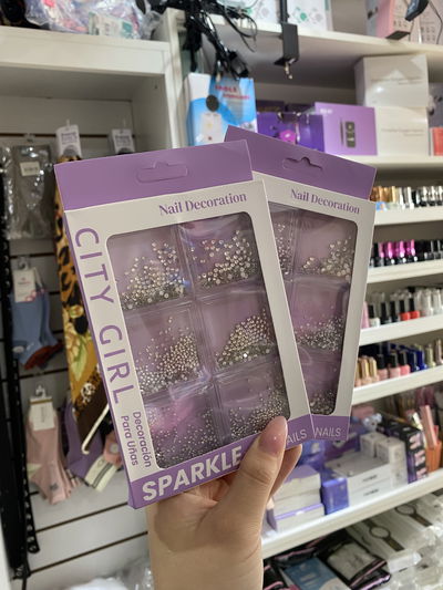 Strass plateados