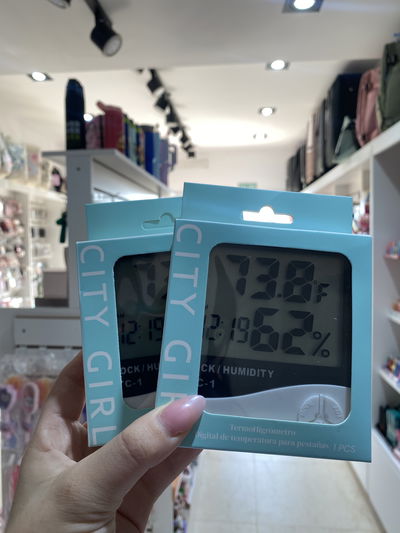 termohigrometro digital de temperatura para pestañas
