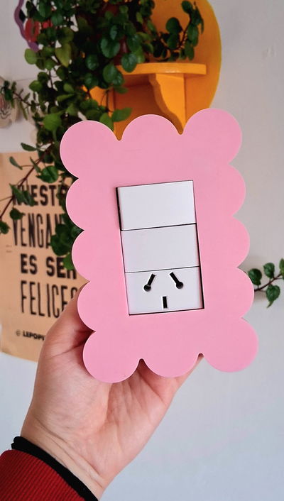 Tapas de luz Floppy-PREVENTA- (con bastidor)