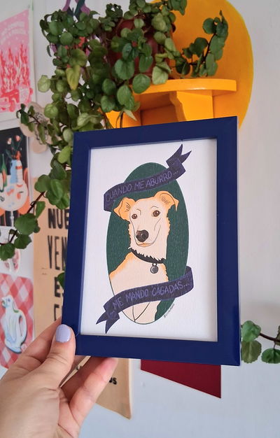 Cuadritos con ilustraciones 