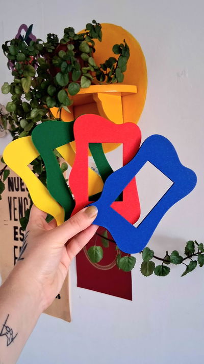 Tapa de Luz Waves (con bastidor)