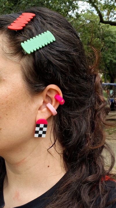 Earcuff sin brillo