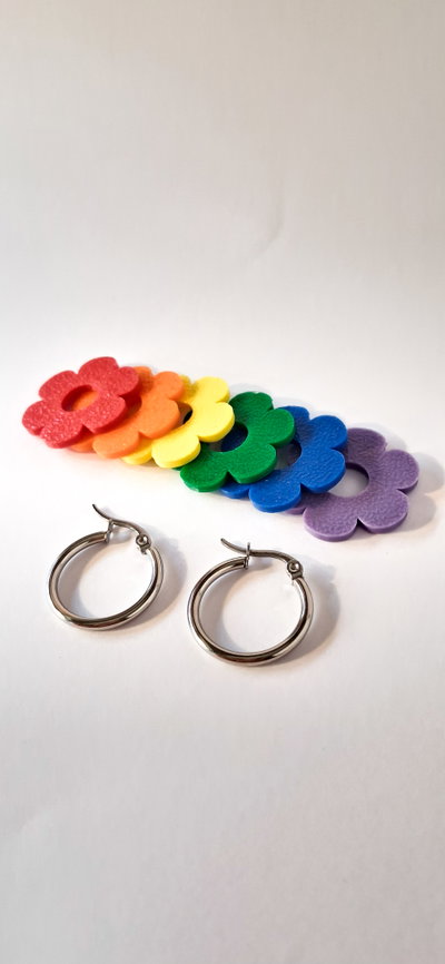 Aros Floppy Arcoiris Set 