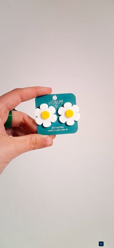 Aros Flower Power Mediana