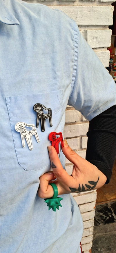 Broche Sillita monotributista 