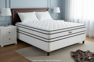 SOMMIER Y COLCHON PIERO SONNO EUROPILLOW 190x140