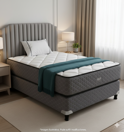 SOMMIER Y COLCHON PIERO NAMASTE 190x100