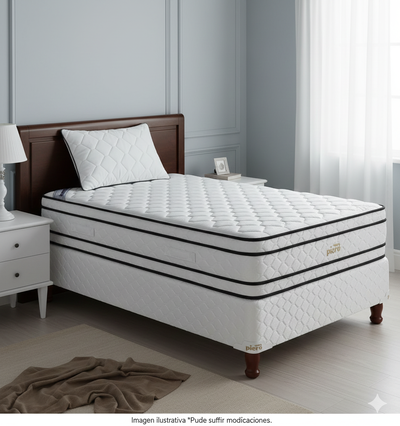 SOMMIER Y COLCHON PIERO SONNO EUROPILLOW 190x80