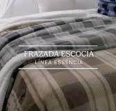FRAZADA ESCOCIA CON CORDERITO FULL (Para dos plazas y media)