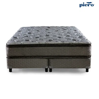 SOMMIER Y COLCHON PIERO REGNO DOBLE PILLOW TOP 200x160