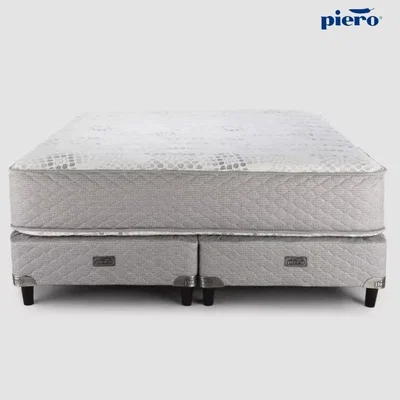SOMMIER Y COLCHON PIERO MONTREAUX II 200x180 + 2 Almohadas de regalo