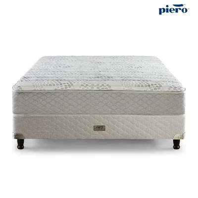 SOMMIER Y COLCHON PIERO MONTREAUX II 190x140 + 2 Almohadas de regalo