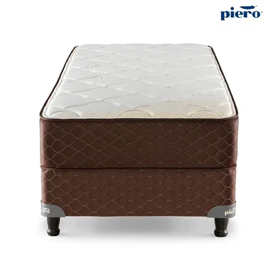 SOMMIER Y COLCHON PIERO NIRVANA 190x80 + 1 Almohada de regalo