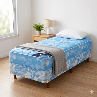 SOMMIER Y COLCHON PIERO BODY MATELASSE 190x90
