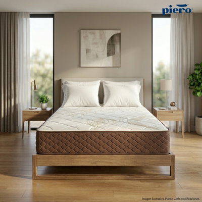 COLCHON PIERO NIRVANA 200x200 + 2 Almohadas de regalo