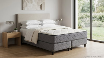 SOMMIER Y COLCHON PIERO NIRVANA 200x180 + 2 Almohadas de regalo
