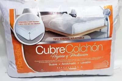 CUBRE COLCHON TIPO SABANA AJUSTABLE