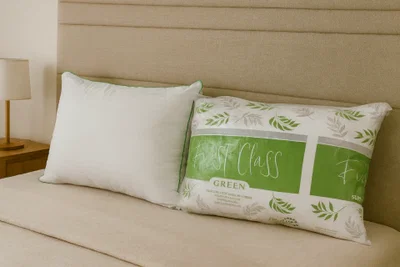 ALMOHADA GREEN FIRST 70x50