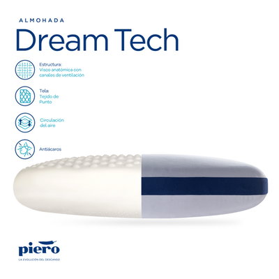 ALMOHADA PIERO DREAM TECH 70x40