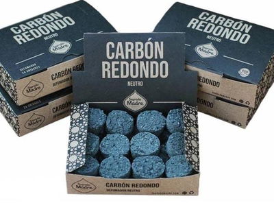 Carbón redondo x 24 unidades