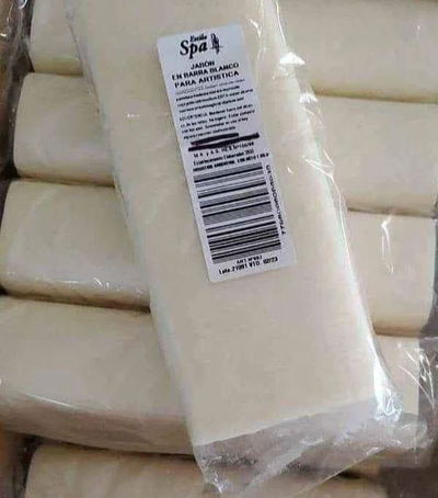 Barra de jabon SPA BLANCA 1 KG