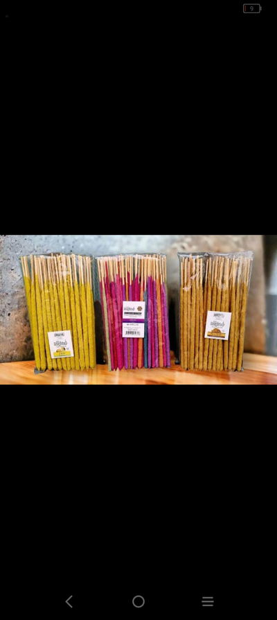 10 Paquetes sahumerios triple empaste Bandgladesh