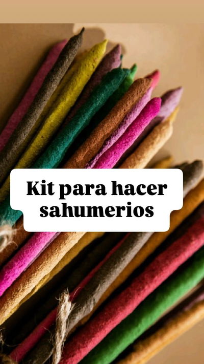 Kit  grande para hacer sahumerios 
