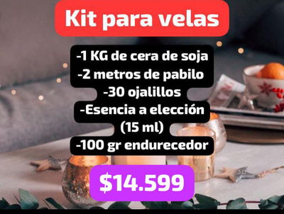 Kit para hacer velas