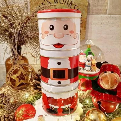 LATA PAPA NOEL 7X8 CM