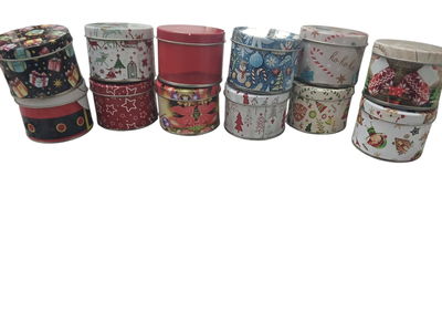 PACK 5 LATAS NAVIDAD 5 X 6 CM