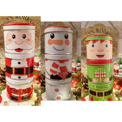 PACK X3 LATAS NAVIDAD